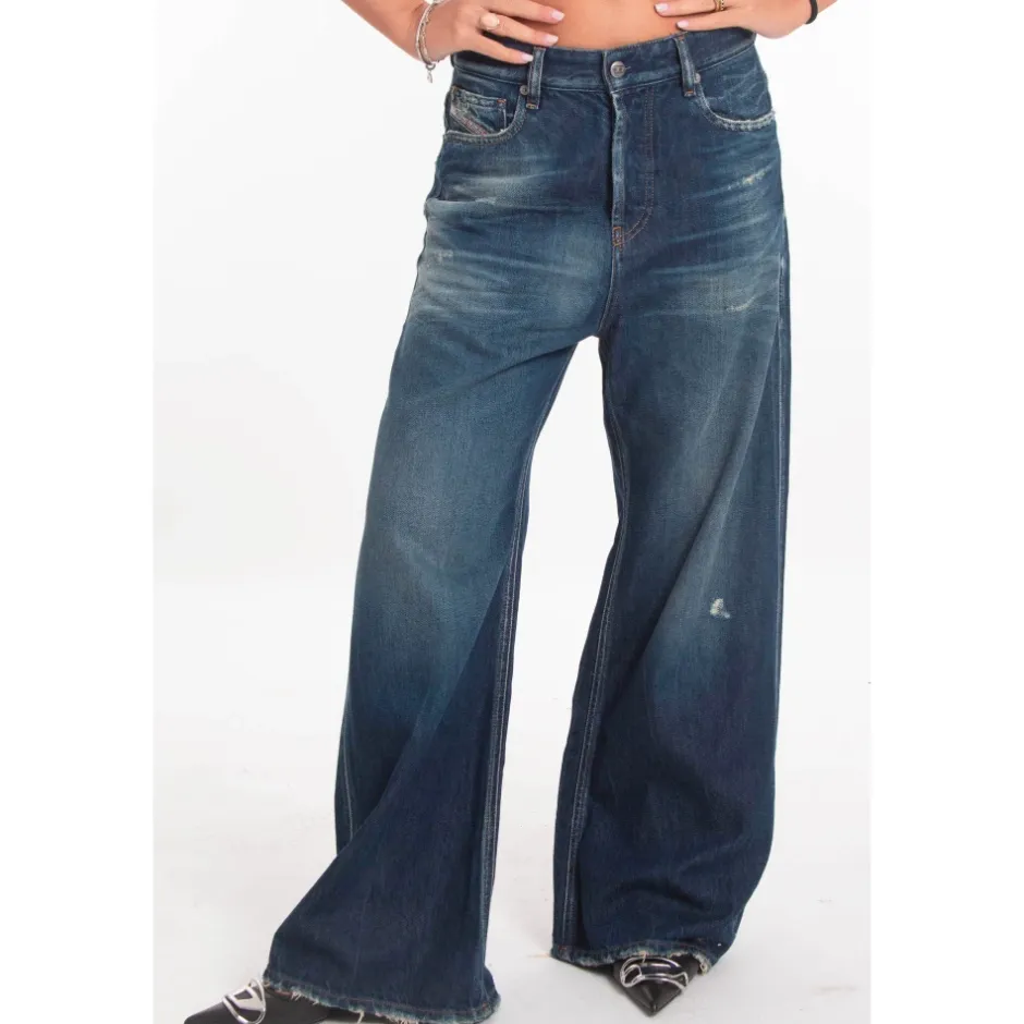 Clearance 1996 D-Sire Wide Jeans Dame Jeans