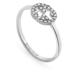 Online 18 kt guld og diamanter - Ring Dame Smykker