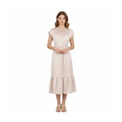 Sale 3176 Matt Prosie Midi Kjole Dame Kjoler