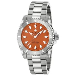 Clearance 40 mm stålkasse, urskive med bi, stål bezel, stål armbånd Dame Ure