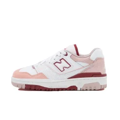 New 550 White Scarlet Sneakers Klassisk Stil Sneakers