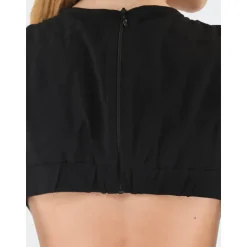 Hot Abito tinta unita elegante con zip posteriore Børn Jumpsuits