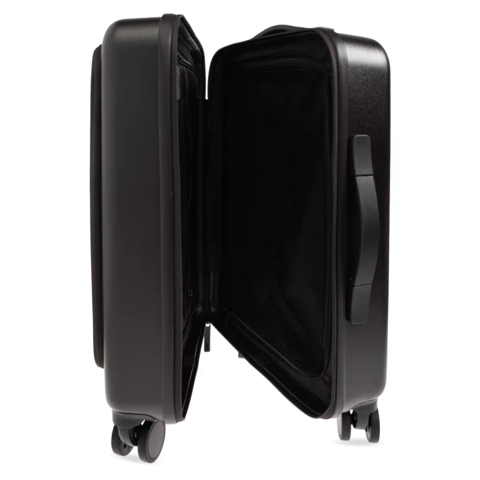 Hot ABS carry-on kuffert med Saffiano detalje og ørneplade Kufferter