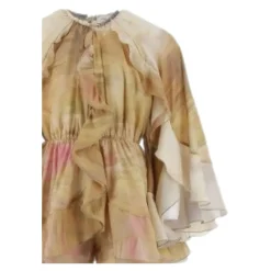Discount Abstrakt Mønster Jumpsuit Kjole Børn Jumpsuits