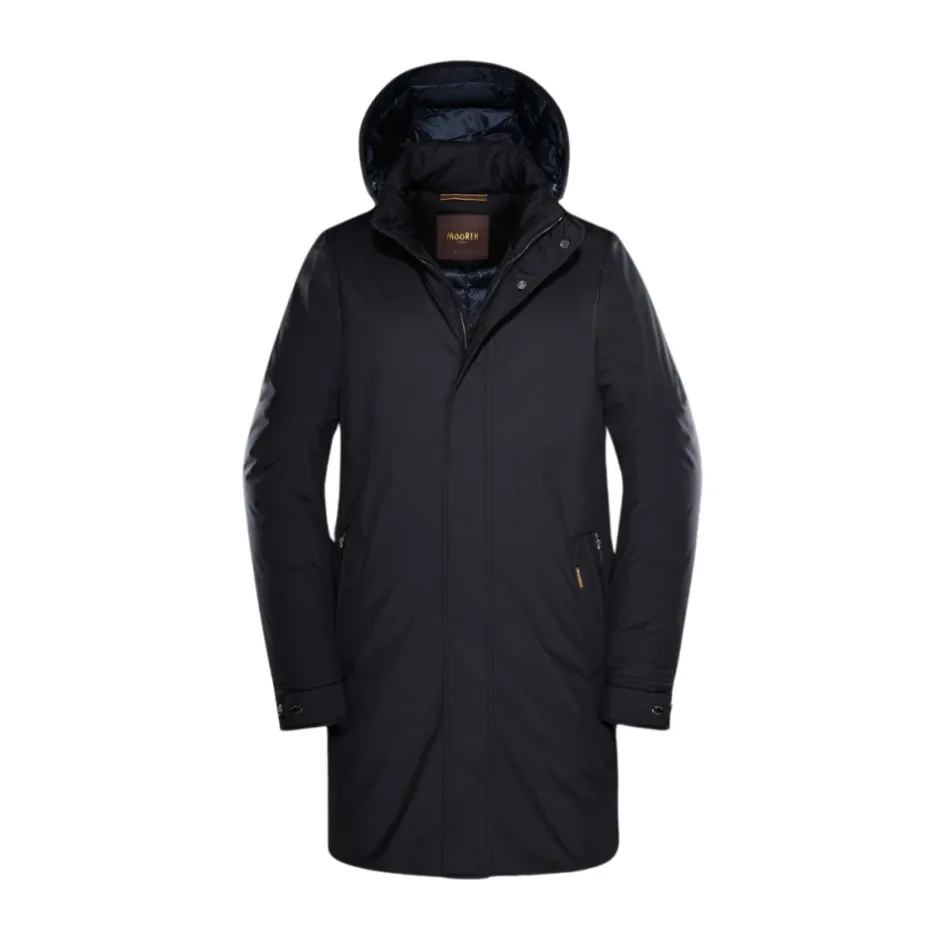 Clearance Acqua Line Glat Frakke med Gåsedun Frakker