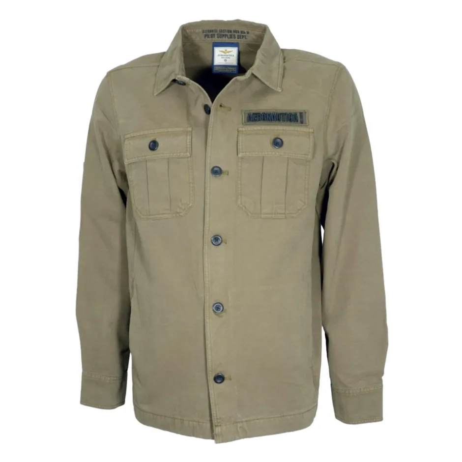 Online AC0036UCT04233 Twill Shirt Jacket Skjorter