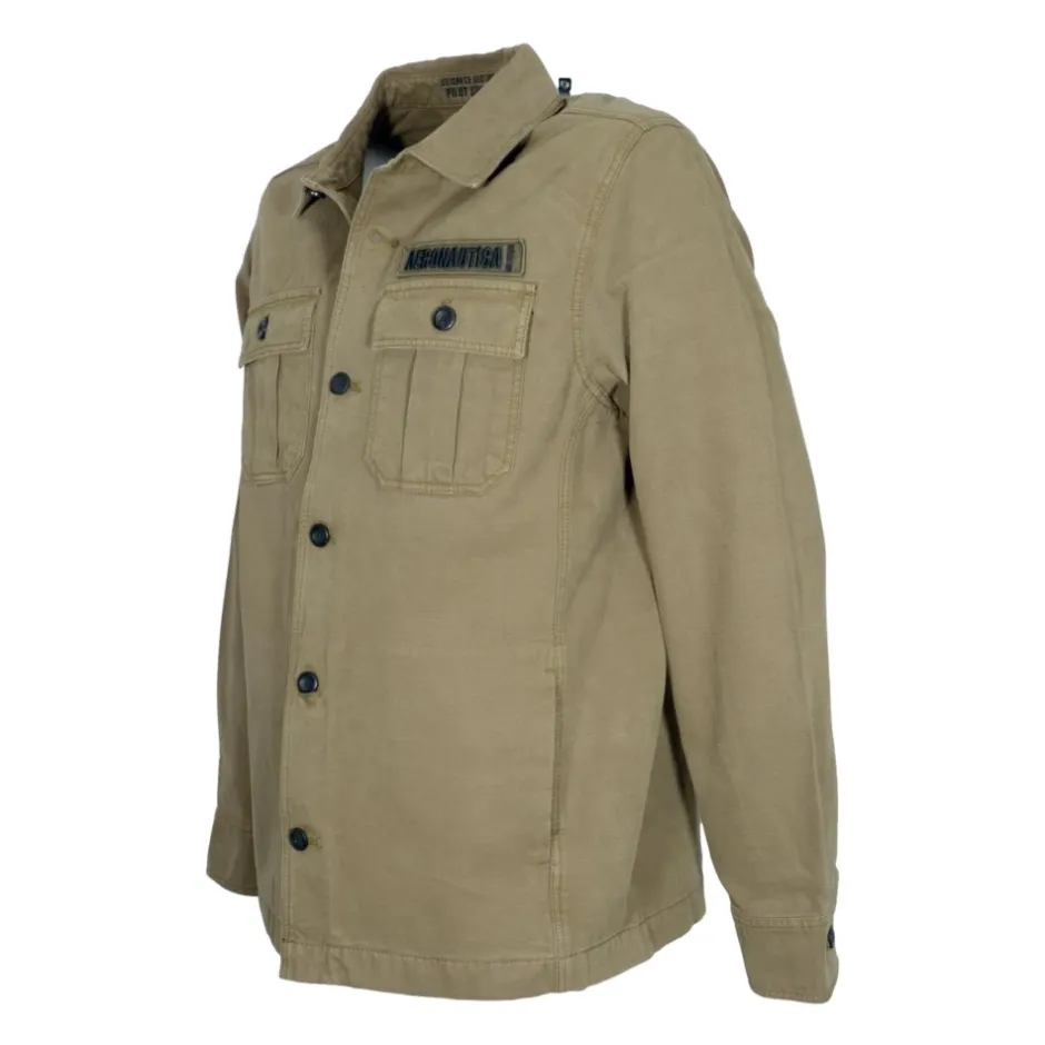 Online AC0036UCT04233 Twill Shirt Jacket Skjorter