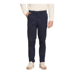 Discount Afslappet pasform marine chino bukser Bukser