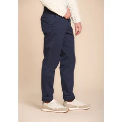 Discount Afslappet pasform marine chino bukser Bukser