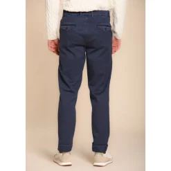 Discount Afslappet pasform marine chino bukser Bukser