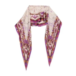 New ALOEUW Scarf Silk 65x120 Dame Tørklæder