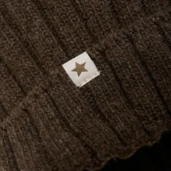 New Alpaca Pompom Strik Hue Mørke Børn Huer & Kasketter