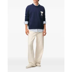 Ami De Coeur Crewneck Sweater Strik