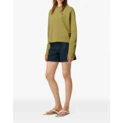 Sale Ami de Coeur Cropped Sweatshirt Dame Sweatshirts|Striktrøjer & Sweatere