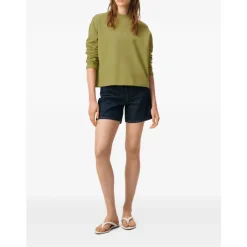 Sale Ami de Coeur Cropped Sweatshirt Dame Sweatshirts|Striktrøjer & Sweatere