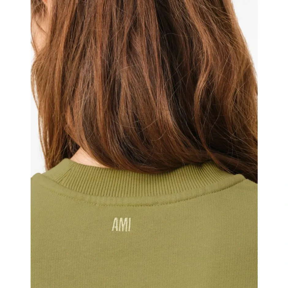 Sale Ami de Coeur Cropped Sweatshirt Dame Sweatshirts|Striktrøjer & Sweatere