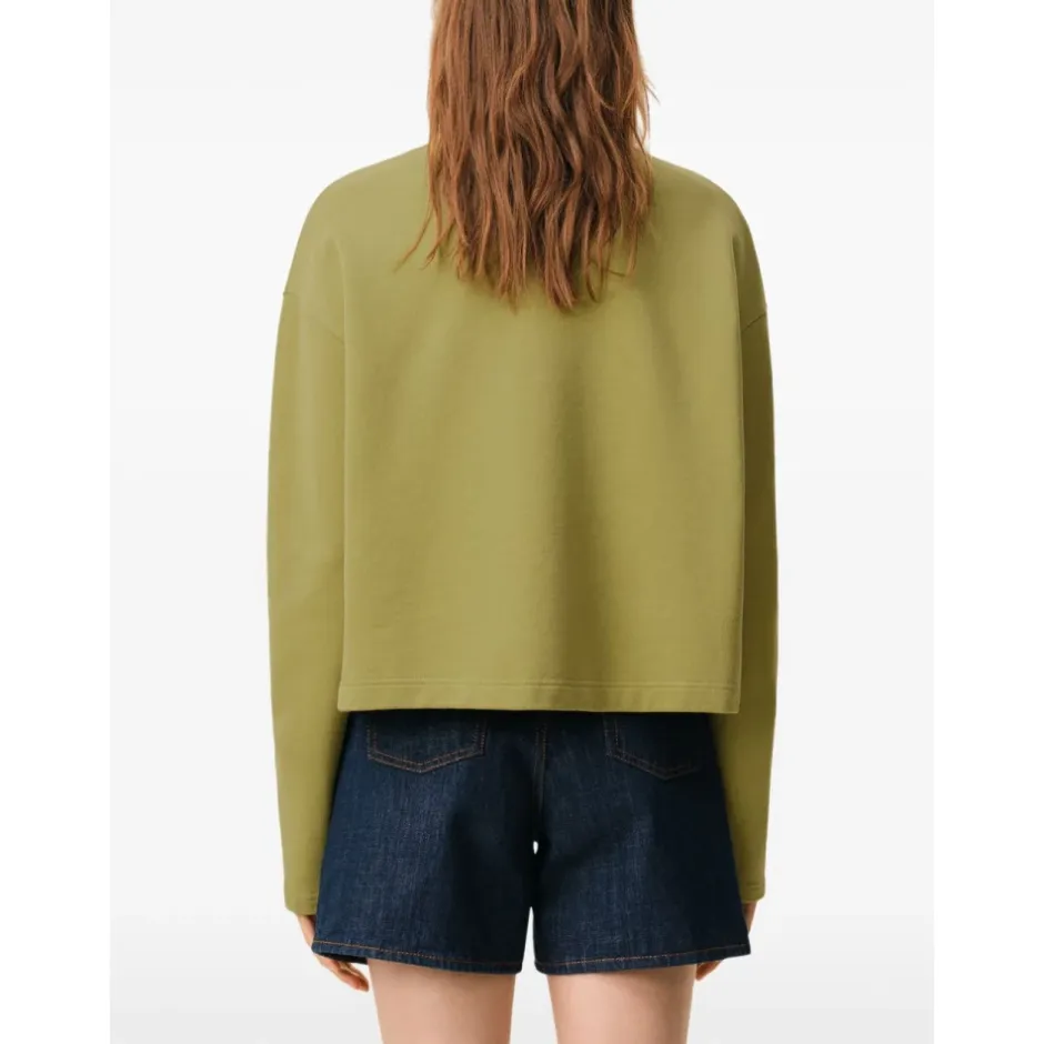 Sale Ami de Coeur Cropped Sweatshirt Dame Sweatshirts|Striktrøjer & Sweatere