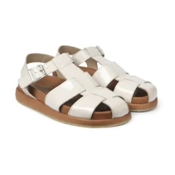 Best - Fodseng Sandal Med Spænde, 5749 - Buttermilk/Cognac Dame Sandaler