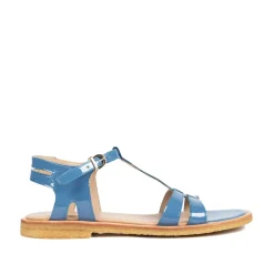 Clearance - Sandal Med Stropper Og Ankelrem, 5415 - Dusty Blue PT Dame Sandaler
