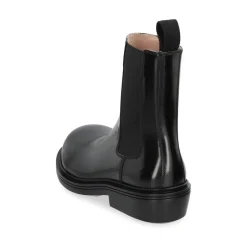 New Ankelstøvler med blokhæl og elastiske paneler Dame Chelsea Boots