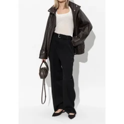 Hot Annora Leather Slingback Dame Ballerina Sko