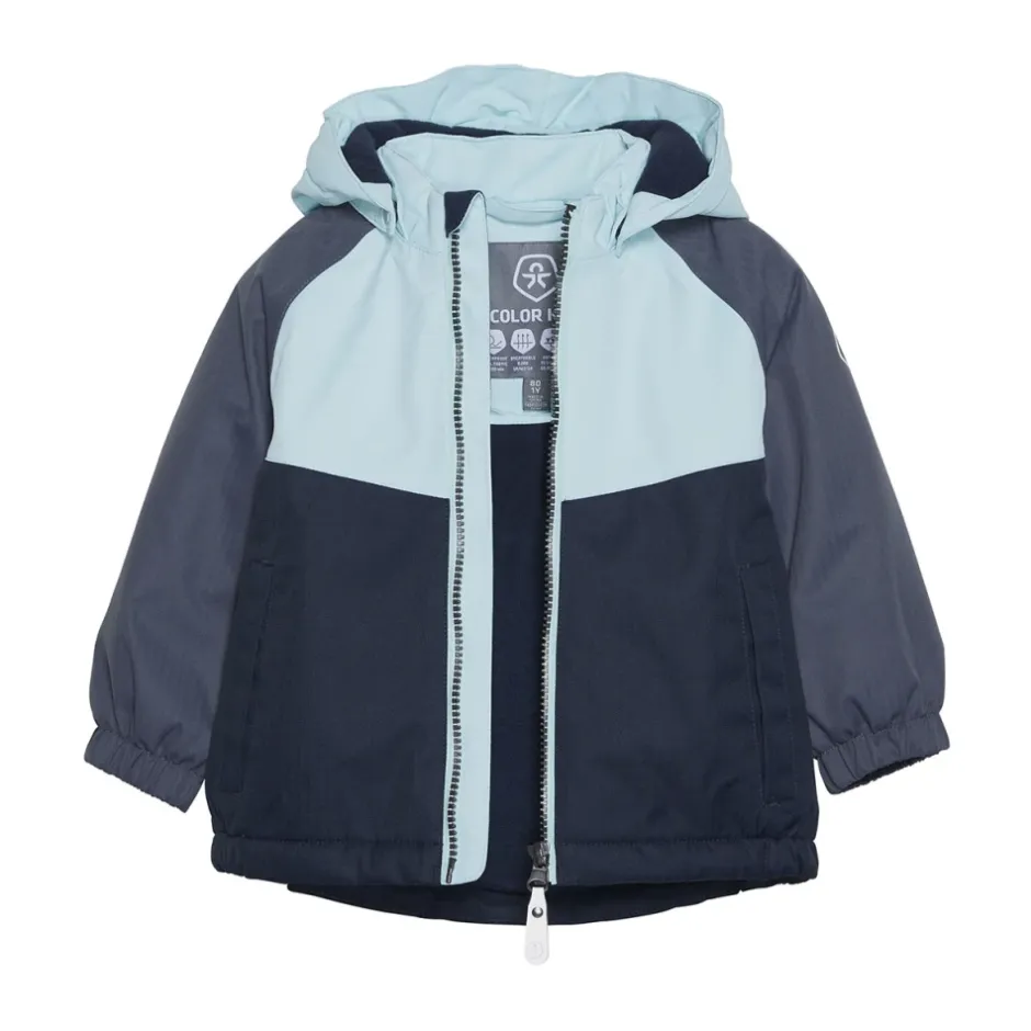 Clearance Aqua Esque Colorblock Jakke Børn Overtøj