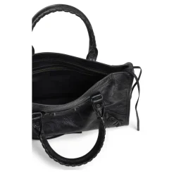 Arena lambskin lædertaske med messing hardware Dame Håndtasker
