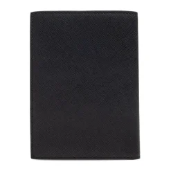 Sale ASV Regenerated Saffiano Leather Passport Holder with Eagle Plate Punge & Kortholder