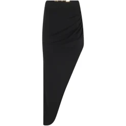 Sale Asymmetrisk midi-nederdel Dame Nederdele