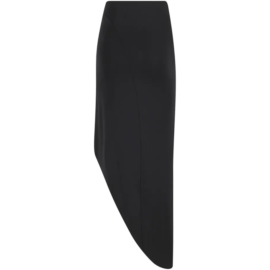 Sale Asymmetrisk midi-nederdel Dame Nederdele