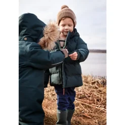 Outlet Baby Flyverdragt med Falsk Pels - Børn Overtøj