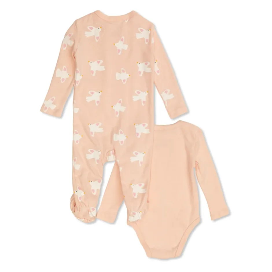 New Baby sæt: body og natdragt Børn Bodystocking & Sæt
