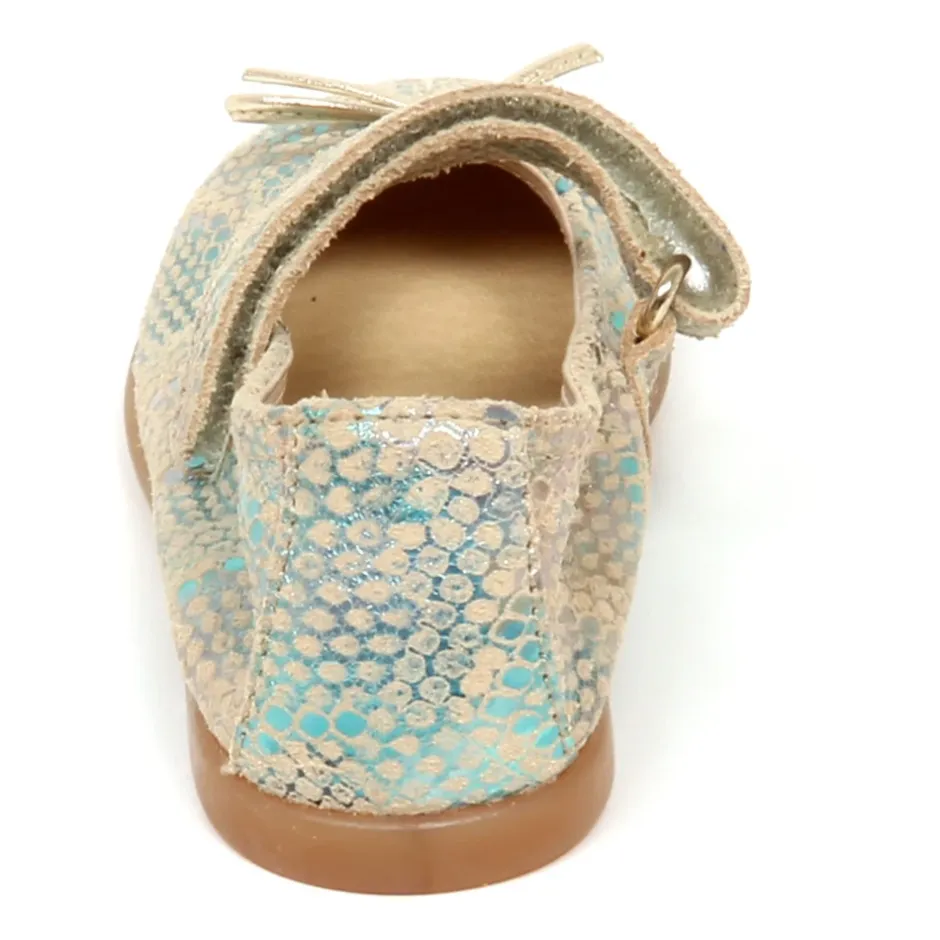 Clearance Ballerina Turchese Sko til Børn Børn Ballerinasko