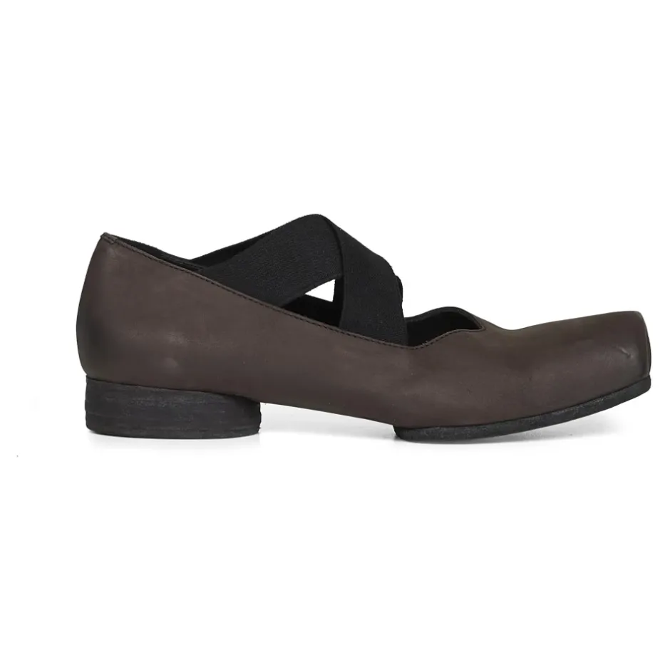 Ballerinaer med firkantet tå Dame Loafers