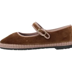 Discount Balthasar Velvet Ballet Flats Børn Ballerinasko