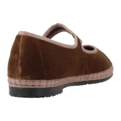 Discount Balthasar Velvet Ballet Flats Børn Ballerinasko