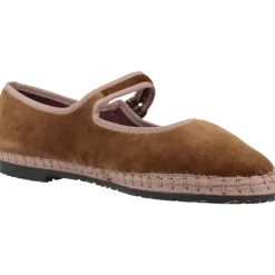 Discount Balthasar Velvet Ballet Flats Børn Ballerinasko