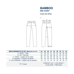 Online Bambus slim fit e bomuldsjeans x Notify Dame Jeans