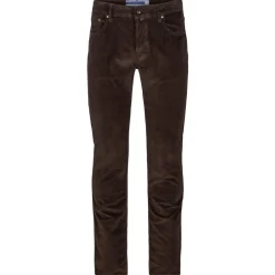 Bard Bukser Corduroy Slim Fit Broderet Bukser