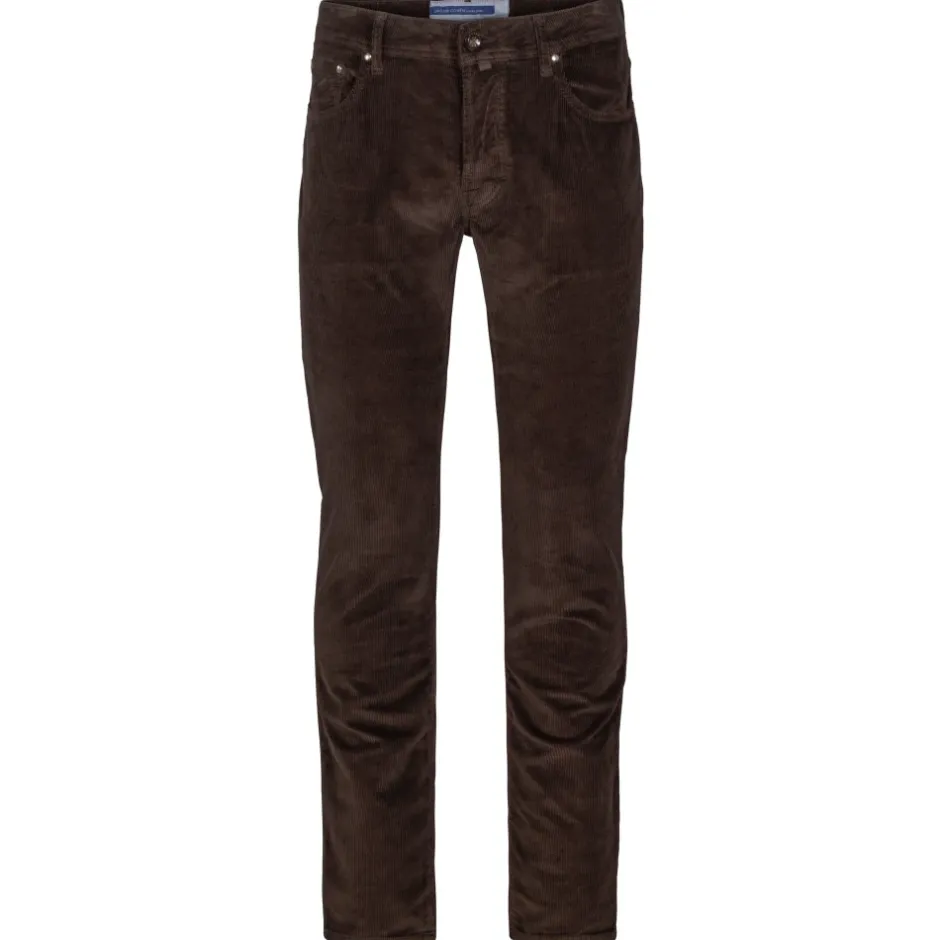 Bard Bukser Corduroy Slim Fit Broderet Bukser