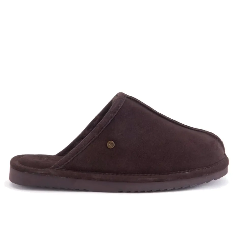 New Barron Herre Suede Hjemmesko Hjemmesko