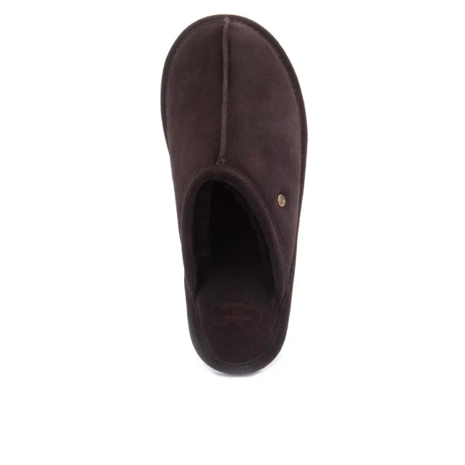 New Barron Herre Suede Hjemmesko Hjemmesko