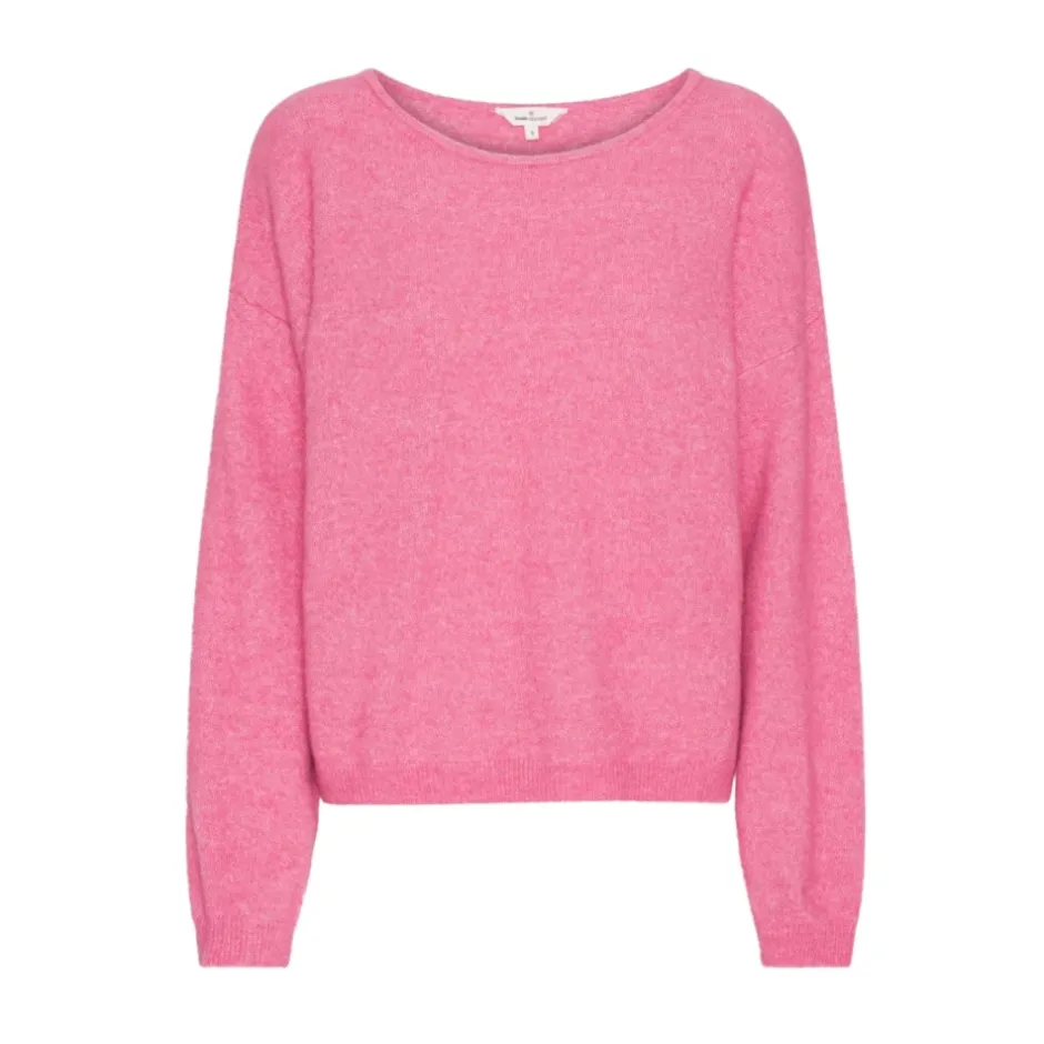 Hot - Claudine Scoop Neck - Fruit Dove Dame Sweatshirts