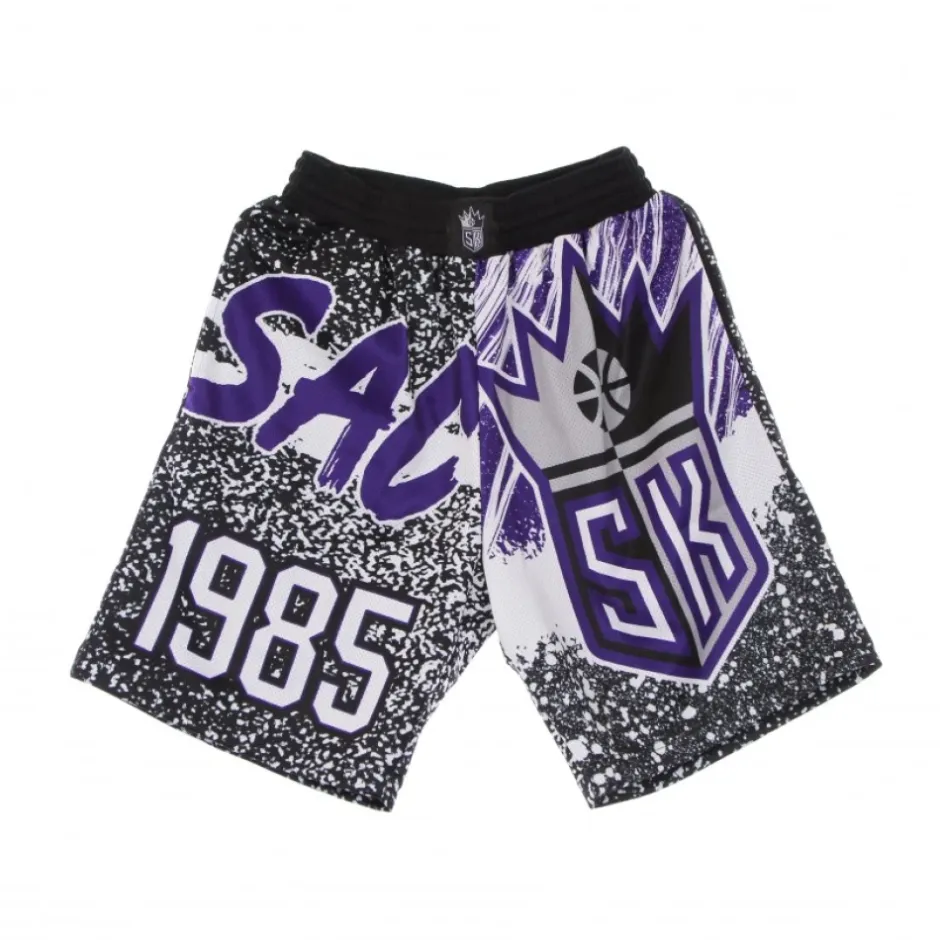 Discount basketball shorts manba jumbotron sublimated mesh shorts hardwood classics sackin Træningsbukser & Tights