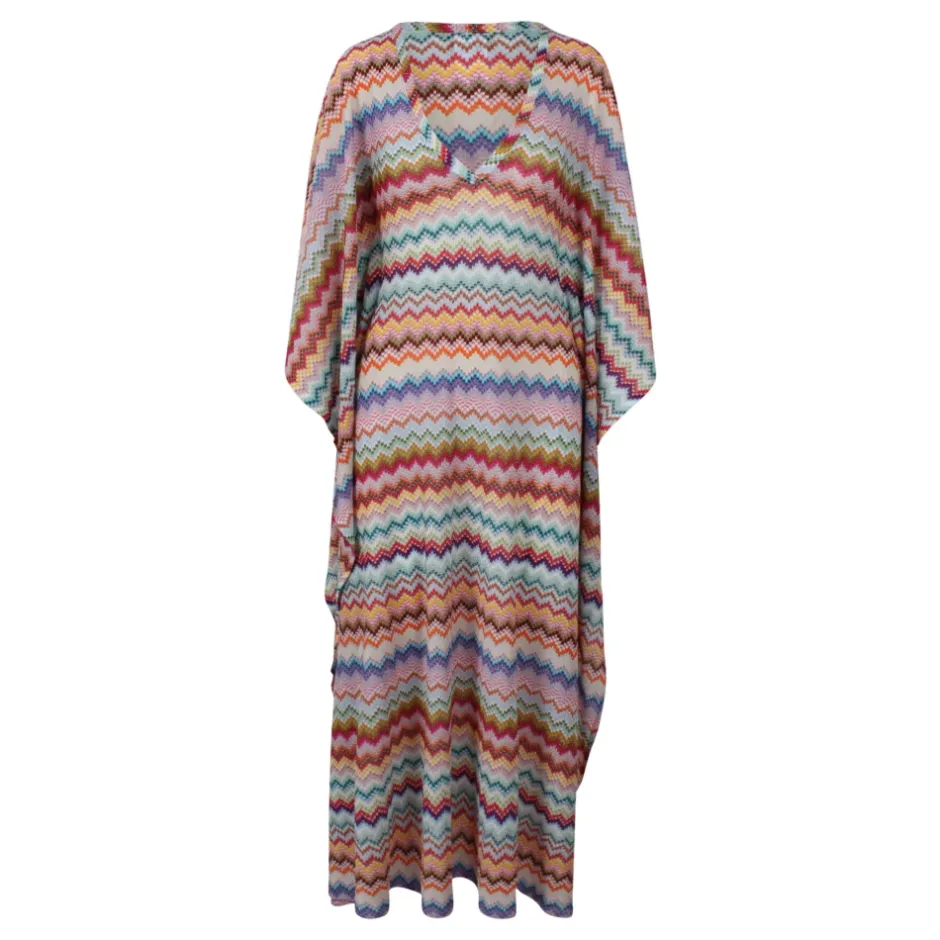 Batwing Sleeve Beach Caftan Dame Bluser & Skjorter