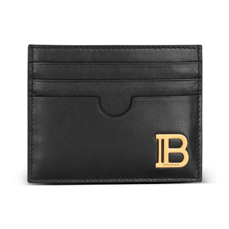New B-Buzz Kortholder i Glat Læder Dame Punge & Kortholder