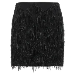 Online Beaded Fringed Skirt Dame Nederdele