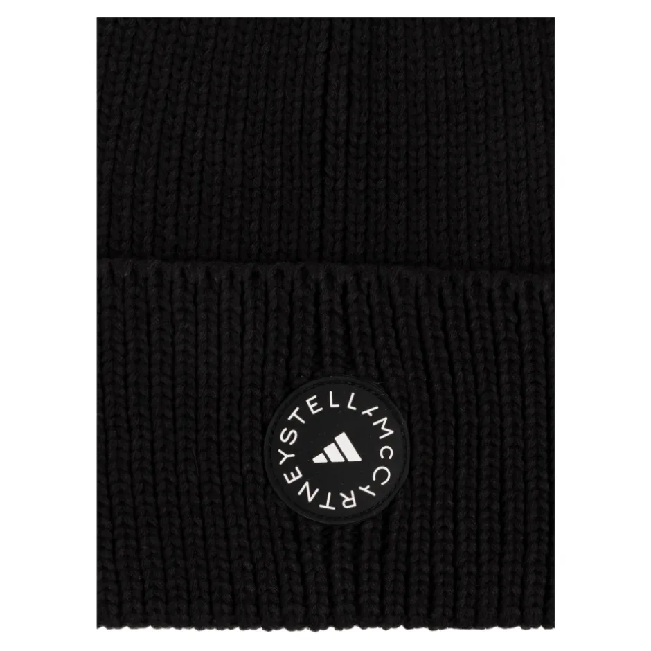 Outlet Beanie med logo Dame Huer & Kasketter