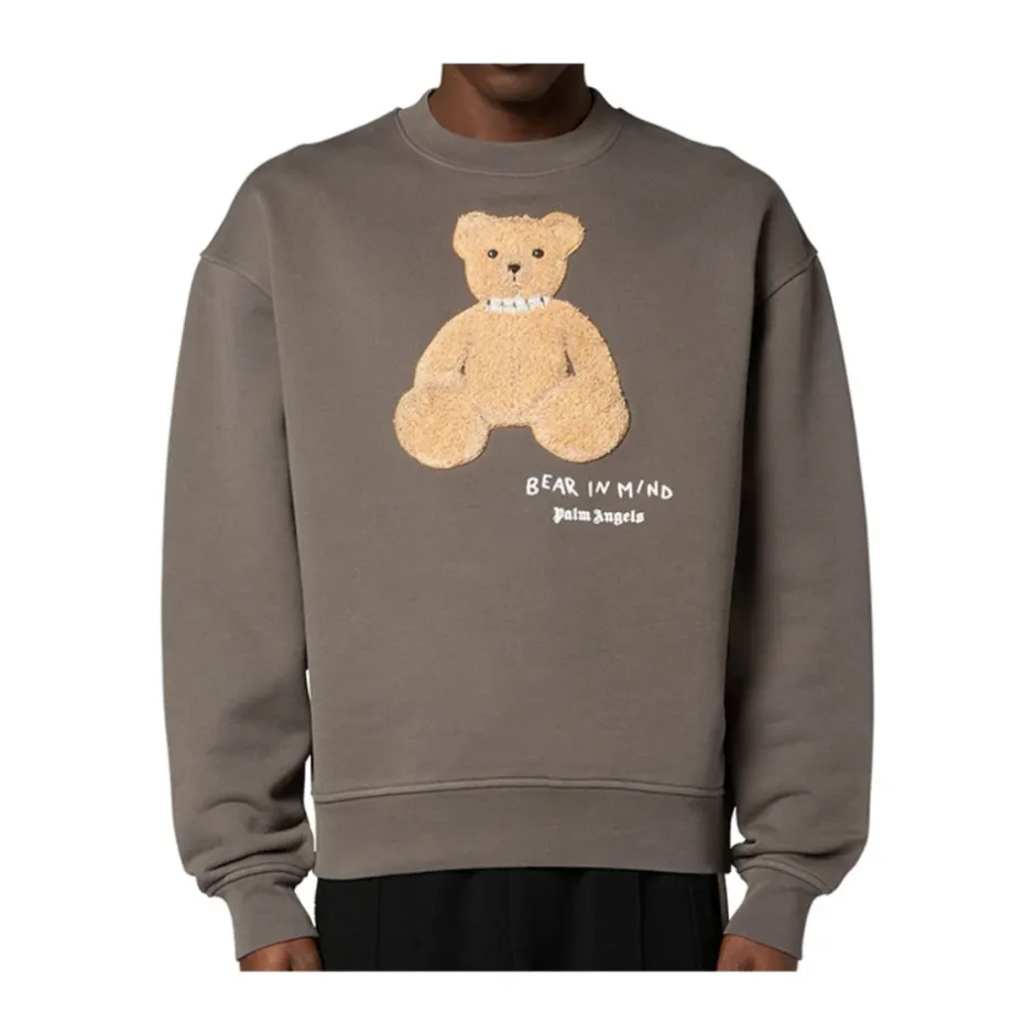 Outlet Bear in Mind Sweatshirt med Bamse Motiv Trøjer|Sweatshirts