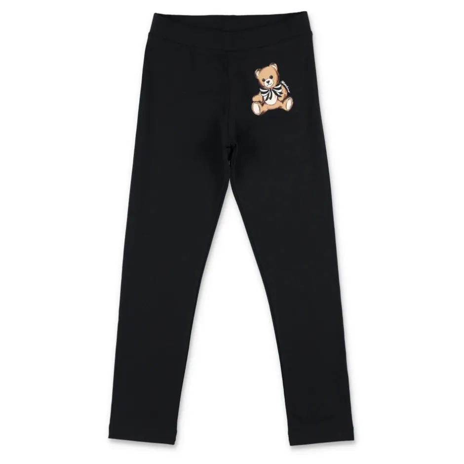 Discount Bear Print Hoodie Leggings Sæt Børn Bodystocking & Sæt